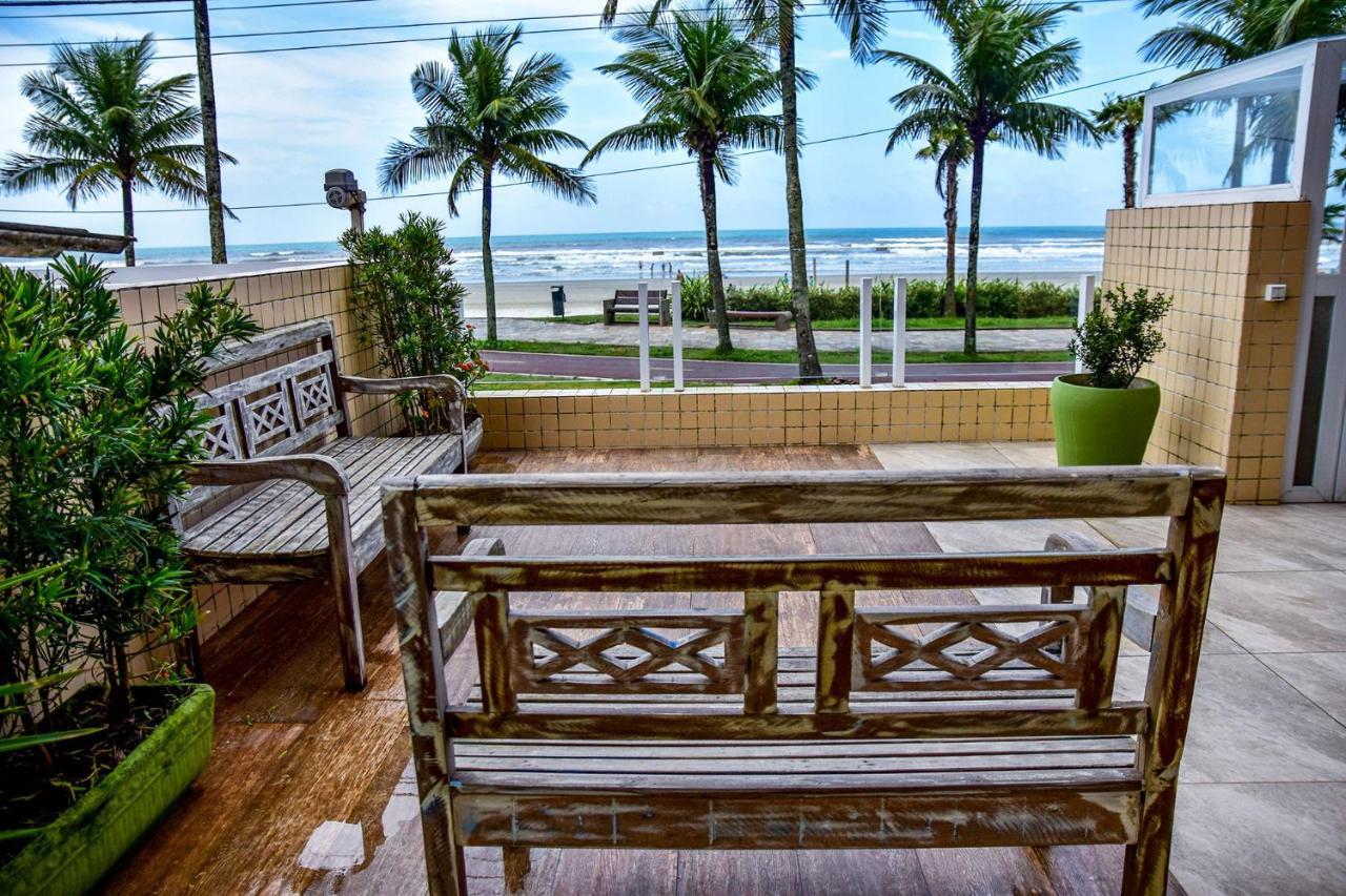 Apto C Wi-Fi A Beira-Mar Na Praia Jardim Real Sp Apartment Praia Grande  Exterior photo